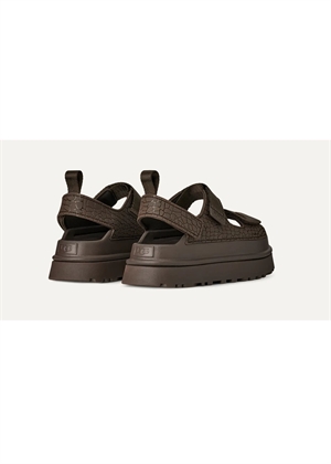 W Goldenglow embossed sandal Dense Smoke UGG 